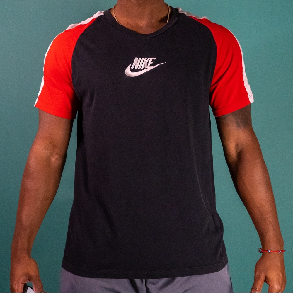 Black/Red Nike Sportswear Tee